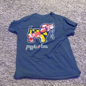 Kids Blue Graphic T-Shirt